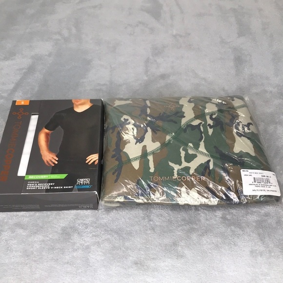Tommie Copper Men/s Vitality Short Sleeve & CamoBack New Size Small - Picture 1 of 11